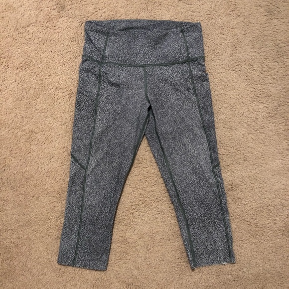 lululemon athletica Pants - Lululemon Fast and Free Crop II 19” Nulex